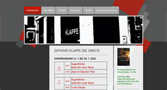 Desktop Screenshot of klappe-die-zweite.com